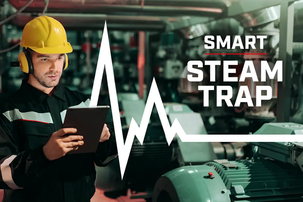 Loctite Pulse Smart Steam Trap, maintenance processes technician in a plant 